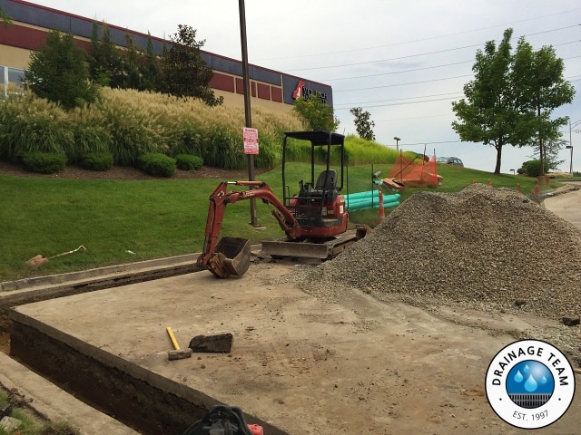 College Campus Drainage St. Louis MO | Foundation Recovery Systems