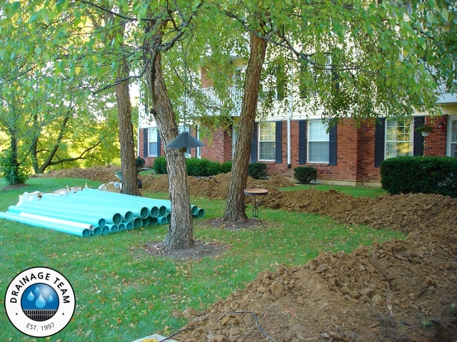 Condominium Drainage Chesterfield MO | Foundation Recovery Systems