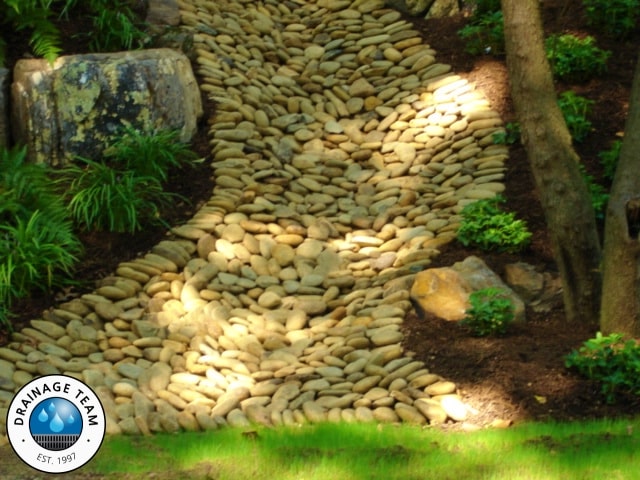 Decorative Swale Installation St Louis MO