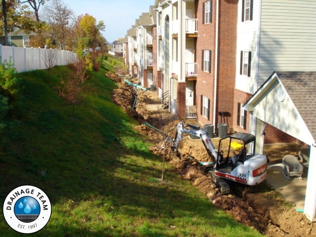 Drainage Team St. Louis | Downspout Piping University City MO