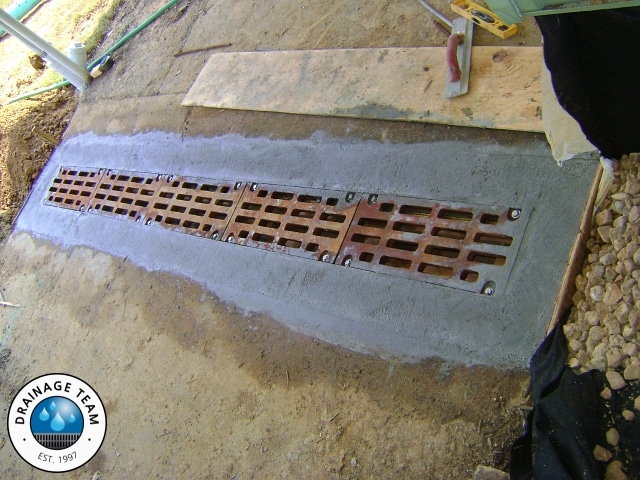 Driveway Channel Drain | French Drain Services