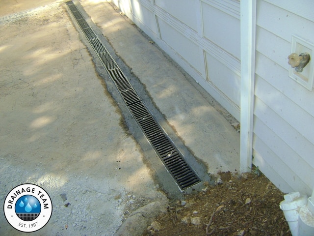 Garage Channel Drain St Louis MO | French Drain Services