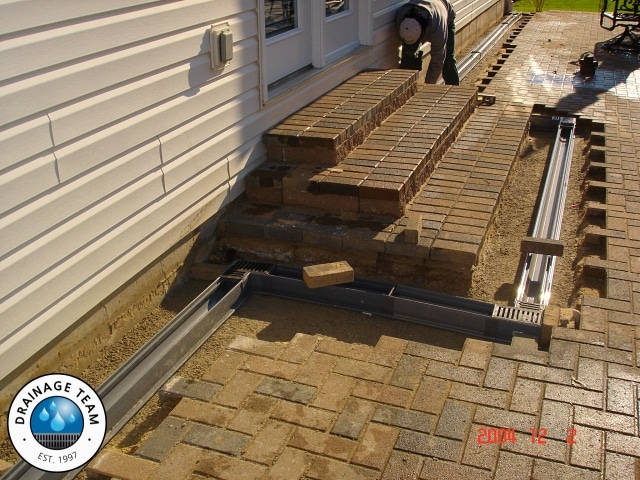 Patio Channel Drain St Charles MO | French Drain Services in St. Charles, MO