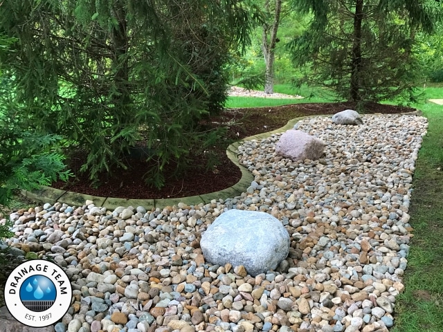 Decorative Swale Rock | Rock Drainage Swale