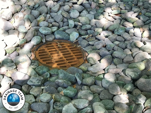 Large Lawn Drain Grate St Louis MO | Trench Drain Grates