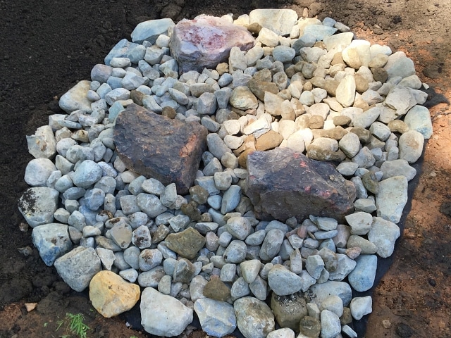 External Sump Pump System Hidden