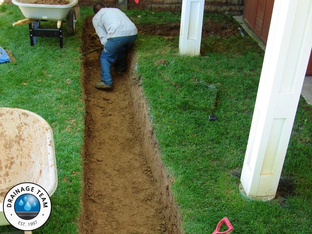 French Drain Excavation | Best French Drain System