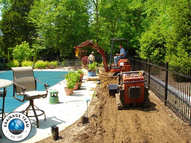 Pool Area Drainage St. Louis | Water supply and drainage in buildings
