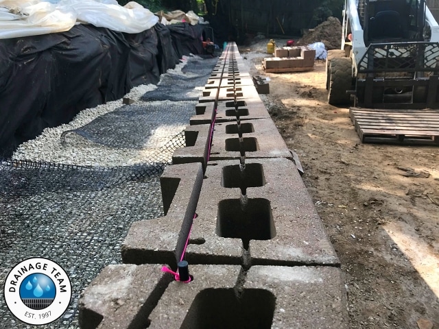 Retaining Wall Drainage Contractors Ladue MO