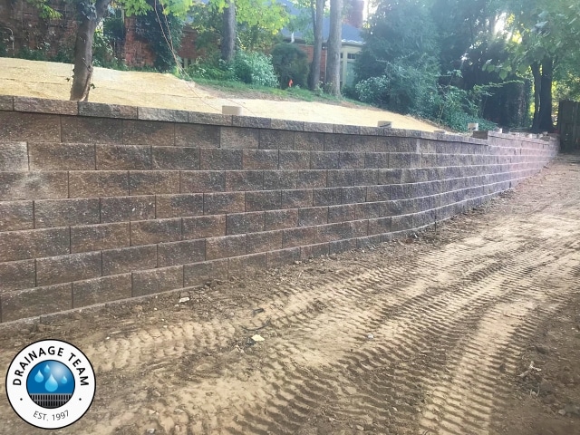 Retaining Wall Drainage Contractors Ladue MO