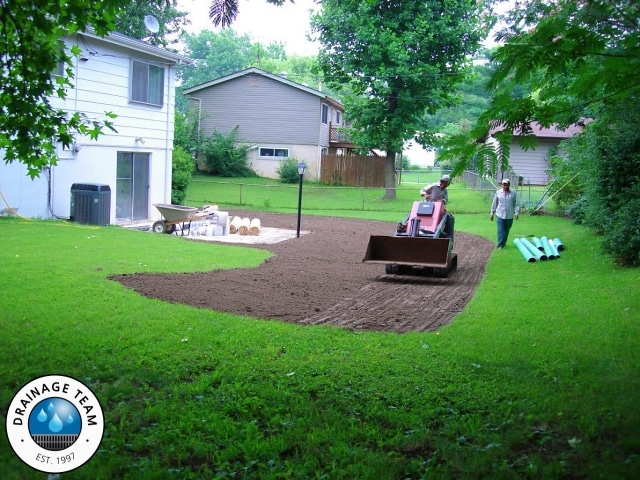 Backyard Swale Grading St. Louis | Drainage Solutions For Your Yard