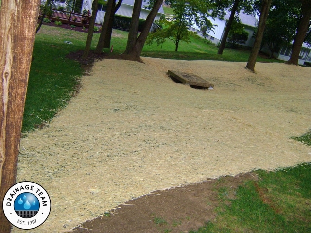 Grading & Swales | Backyard Swale Grading