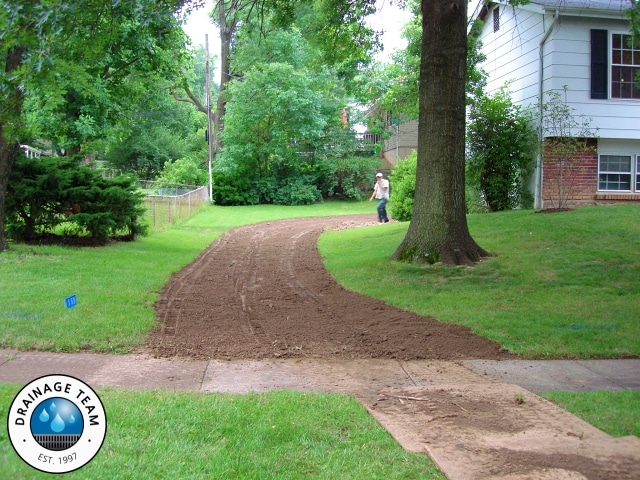 Swale Grading St Louis MO | Site Grading for Stormwater Control