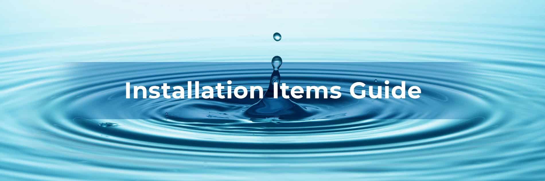 Installation Item Guide | Drainage Specialist near me