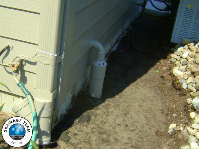 Sump Pump Discharge Lines & Outdoor Drainage