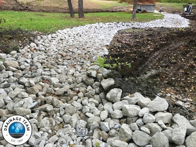 Creek Bank Stabilization Fenton MO | Creek Channel Streambank Stabilization