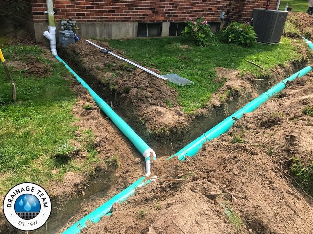 Downspout Piping PVC Ballwin MO | Drain Pipe Installation