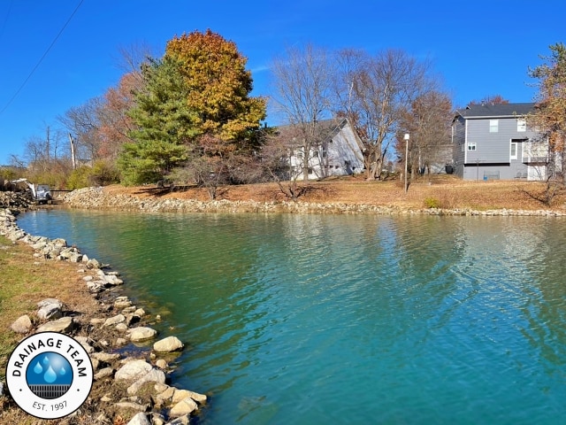 Pond Edge Stabilization Fallon MO | Stormwater Management