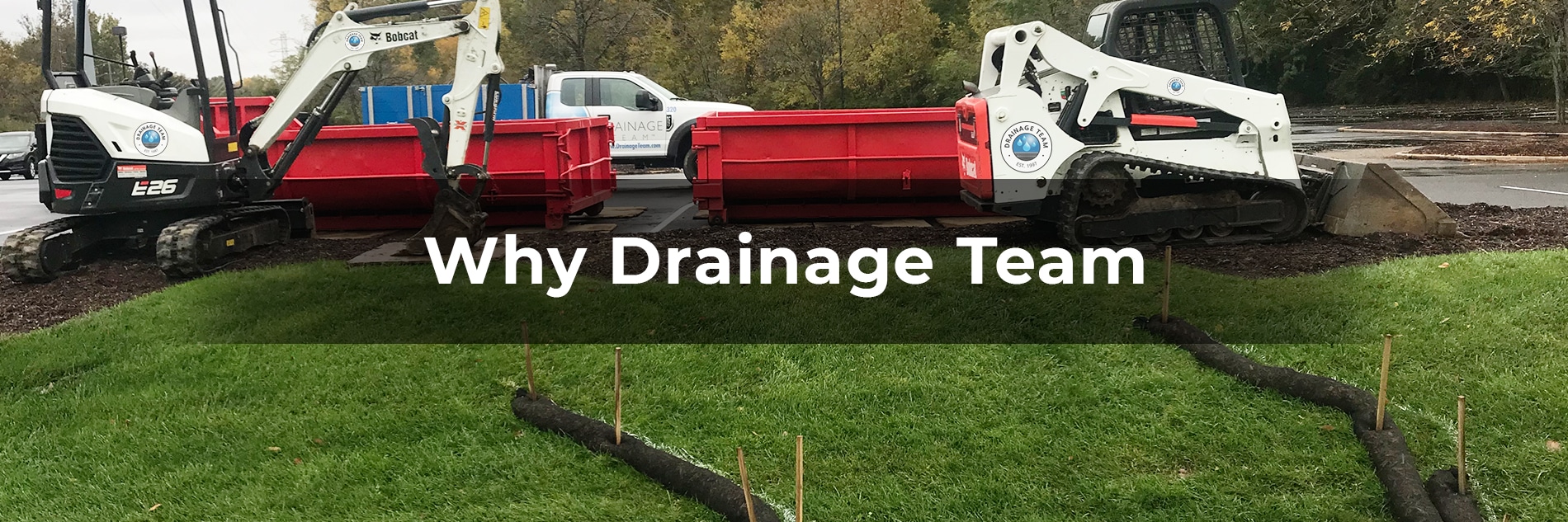 Why Drainage Team | Drainage Solutions | DRAINAGE TEAM