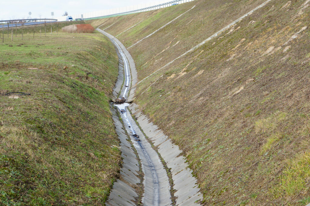 Slope Stabilization drainage